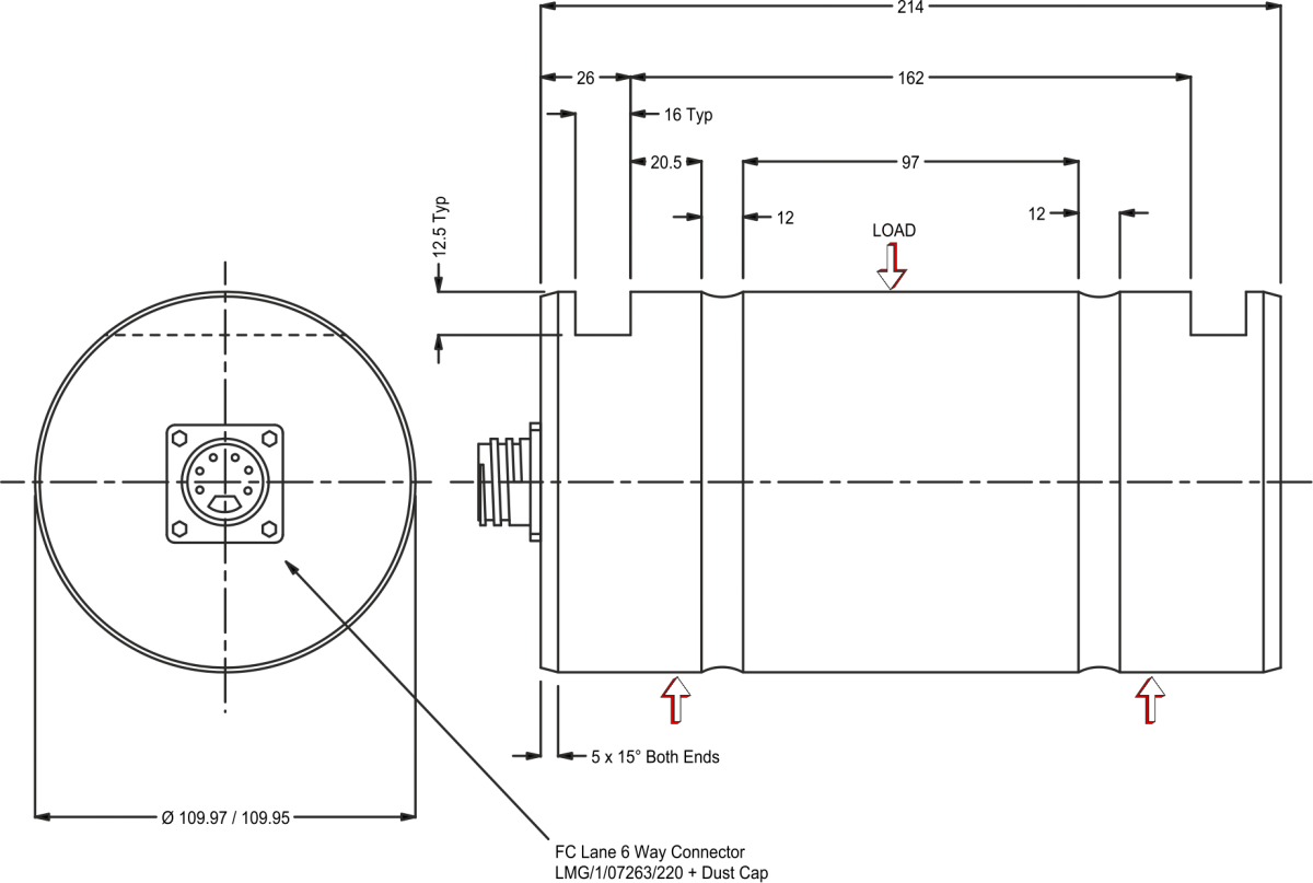 lcm3428 dimensiones