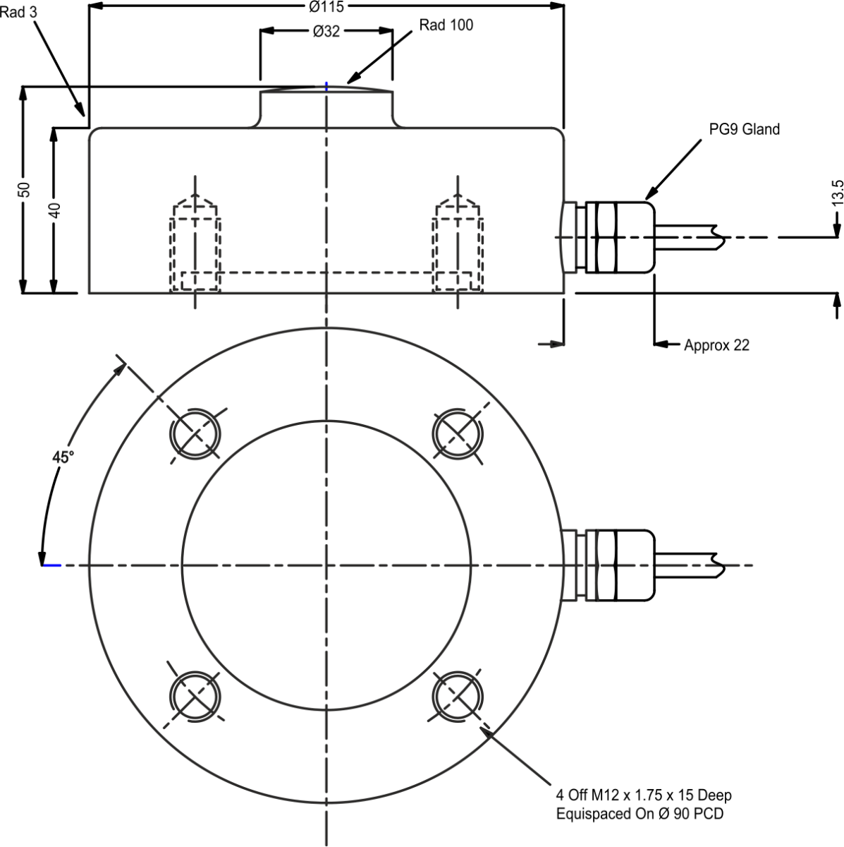 lcm3562 dimensiones